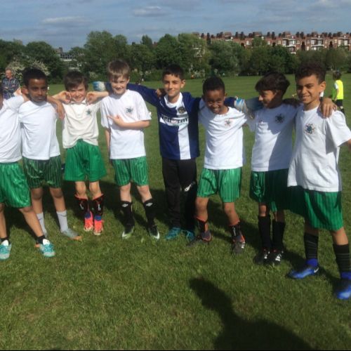 Year 4 boys football team